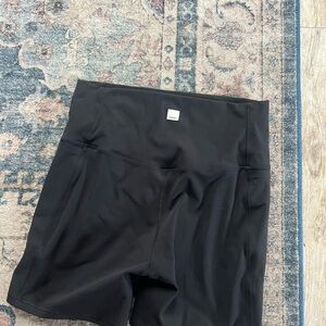 Vuori black studio shorts